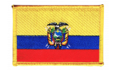 Ecuador Patch, Badge - 3.15 x 2.35 inch