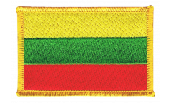 Lithuania Patch, Badge - 3.15 x 2.35 inch