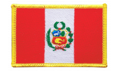 Peru Patch, Badge - 3.15 x 2.35 inch