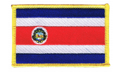 Costa Rica Patch, Badge - 3.15 x 2.35 inch