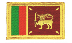 Sri Lanka Patch, Badge - 3.15 x 2.35 inch