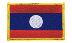 Laos Patch, Badge - 3.15 x 2.35 inch