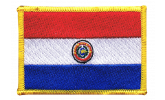 Paraguay Patch, Badge - 3.15 x 2.35 inch