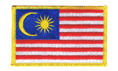 Malaysia Patch, Badge - 3.15 x 2.35 inch