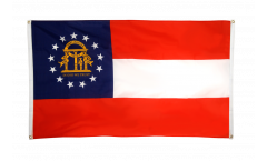 USA Georgia Flag for balcony - 3 x 5 ft.