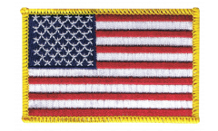 USA Patch, Badge - 3.15 x 2.35 inch