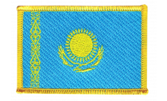 Kazakhstan Patch, Badge - 3.15 x 2.35 inch