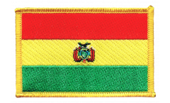 Bolivia Patch, Badge - 3.15 x 2.35 inch