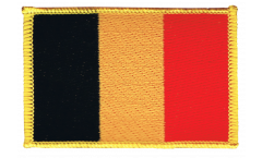 Belgium Patch, Badge - 3.15 x 2.35 inch