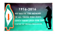 Ireland Irish Freedom 1916-2016 Flag for balcony - 3 x 5 ft.