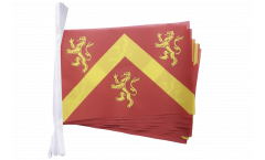 Great Britain Anglesey Bunting Flags - 5.9 x 8.65 inch