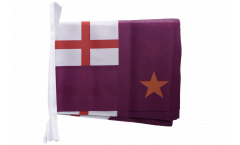 Great Britain Orange Order Purple Standard Bunting Flags - 5.9 x 8.65 inch
