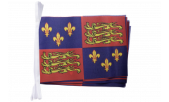 United Kingdom Royal Banner 1485-1547 Henry II and Henry IV Bunting Flags - 5.9 x 8.65 inch