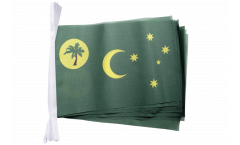 Cocos (Keeling) Islands Bunting Flags - 5.9 x 8.65 inch