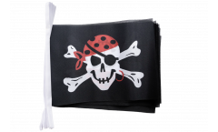 Pirate One eyed Jack Bunting Flags - 5.9 x 8.65 inch
