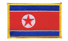 North corea Patch, Badge - 3.15 x 2.35 inch