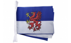 Pomerania Bunting Flags - 5.9 x 8.65 inch