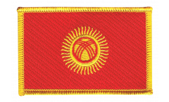 Kyrgyzstan Patch, Badge - 3.15 x 2.35 inch