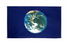Earth Flag for balcony - 3 x 5 ft.