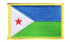 Djibouti Patch, Badge - 3.15 x 2.35 inch