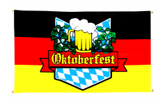 Oktoberfest Germany Flag for balcony - 3 x 5 ft.