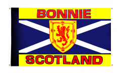 Scotland Bonnie Scotland Flag for balcony - 3 x 5 ft.