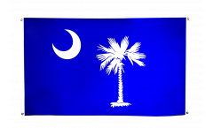 USA South Carolina Flag for balcony - 3 x 5 ft.