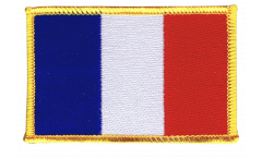 France Patch, Badge - 3.15 x 2.35 inch