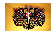 Holy Roman Empire Double-headed Eagle Flag for balcony - 3 x 5 ft.