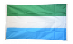 Sierra Leone Flag for balcony - 3 x 5 ft.