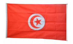 Tunisia Flag for balcony - 3 x 5 ft.