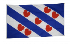 Netherlands Friesland Flag for balcony - 3 x 5 ft.