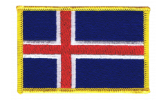 Iceland Patch, Badge - 3.15 x 2.35 inch