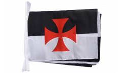 Temple Knight Bunting Flags - 12 x 18 inch