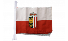 Austria Upper Austria Bunting Flags - 12 x 18 inch