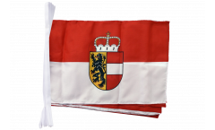 Austria Salzburg Bunting Flags - 12 x 18 inch