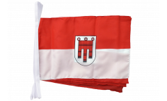 Austria Vorarlberg Bunting Flags - 12 x 18 inch