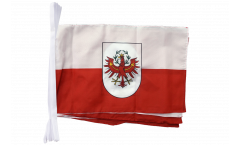 Austria Tyrol Bunting Flags - 12 x 18 inch