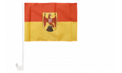 Austria Burgenland Car Flag - 12 x 16 inch