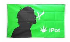 Cannabis I Pot Flag for balcony - 3 x 5 ft.