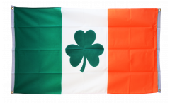 Ireland with Shamrock symbol Flag for balcony - 3 x 5 ft.