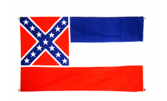 USA Mississippi Flag for balcony - 3 x 5 ft.