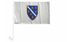 Bosnia old 1992-1998 Car Flag - 12 x 16 inch