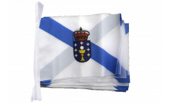 Spain Galicia Bunting Flags - 5.9 x 8.65 inch