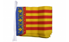 Spain Valencia Bunting Flags - 5.9 x 8.65 inch