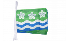 Great Britain Cumberland Bunting Flags - 5.9 x 8.65 inch