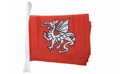 Pendragon Bunting Flags - 5.9 x 8.65 inch