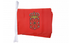 Spain Navarre Bunting Flags - 5.9 x 8.65 inch