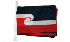 New Zealand Maori Bunting Flags - 12 x 18 inch