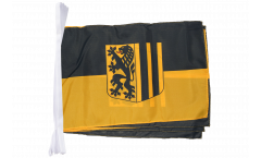 Germany Dresden Bunting Flags - 12 x 18 inch